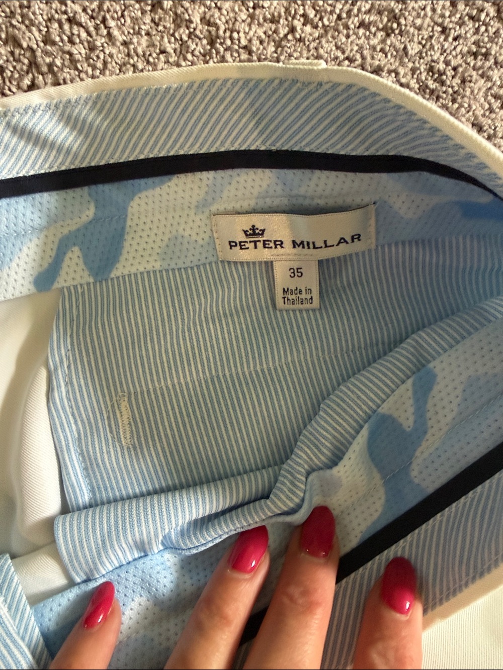 Men's Peter Millar Golf Shorts - Picture 2 of 3